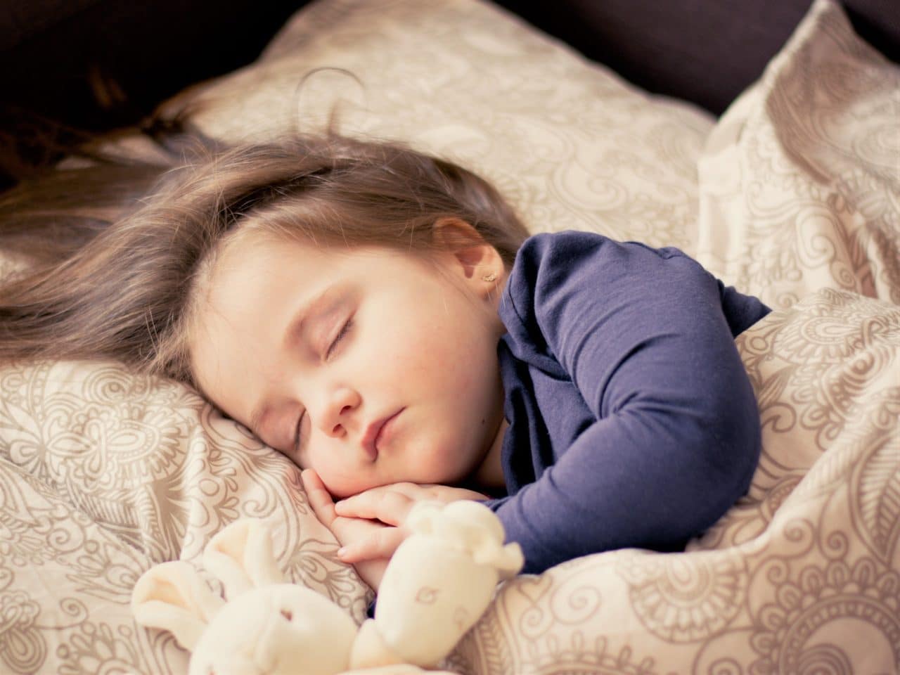 A sleeping child
