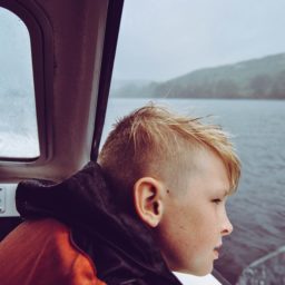 Boy in boat