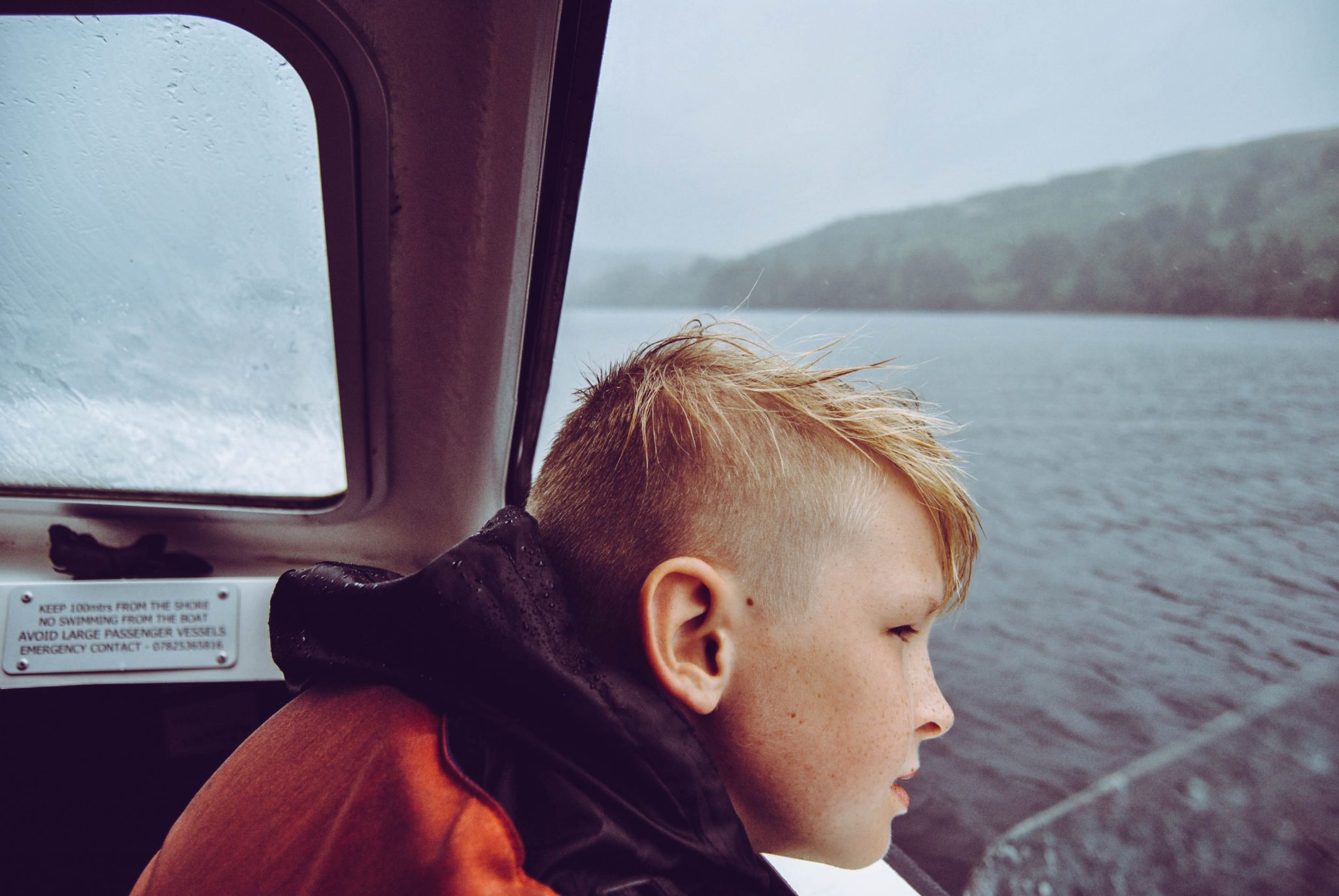 Boy in boat